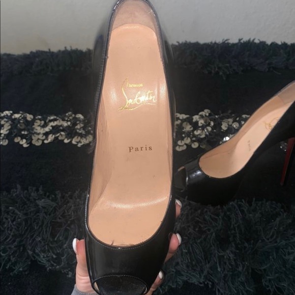 Christian Louboutin Fetish Peep Toe (AUTHENTIC) - Picture 2 of 6